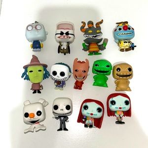Set of 13 Disney’s The Nightmare Before Christmas Mini Funkos